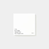 Inspirerend Bijbelscriptcitaten Phil 4:13 Post-it® Notes (Voorkant)