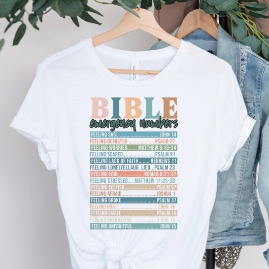 Inspirerend Bijbelse Schrift Collectie T-shirt