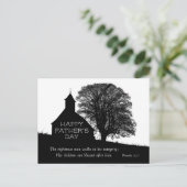 Inspirerend Bijbelse Vaderdag Kerk Briefkaart (Staand voorkant)