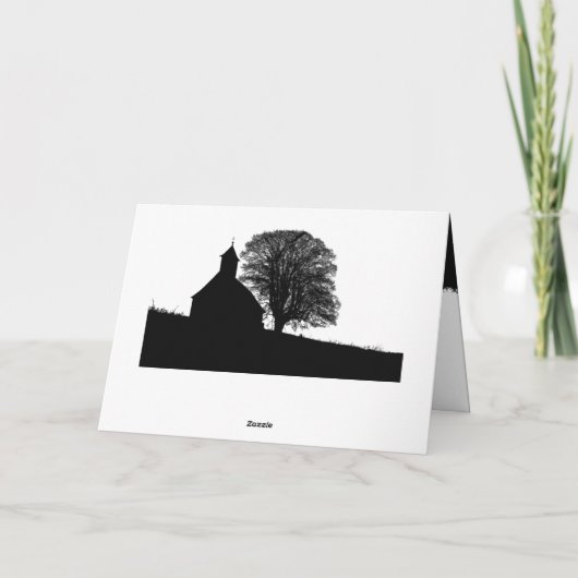 Inspirerend Bijbelse Vaderdag Kerk Kaart (Achterkant)