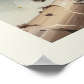 Inspirerend Bijbeltekst citeert psalmvogels Poster (Hoek)