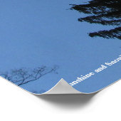 Inspirerend Bijbelvers poster - Psalm 118:24 (Hoek)