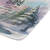 Inspirerend Bijbelvers/Schriftsnijplank Snijplank (Hoek)