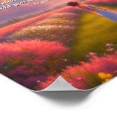 Inspirerend bijbelvers uit de Bijbel Isaiah Poster (Hoek)