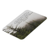 Inspirerend bijbelvers van Isaiah Magnet Magneet (Linkerzijde)