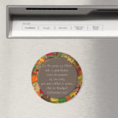 Inspirerend Bijbelverse - Thankfulness Magnet (Insitu (Vaatwasser))