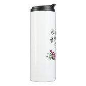 Inspirerend Bijbelversen - Romeinen 12:9 Thermosbeker (Gedraaid links)