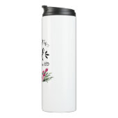 Inspirerend Bijbelversen - Romeinen 12:9 Thermosbeker (Geroteerd rechts)