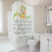 Inspirerend Bijbelversie Douchegordijn (In situ)