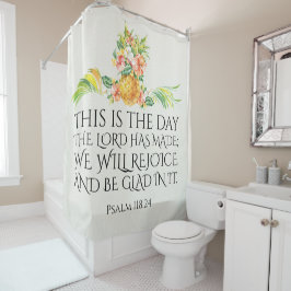 Inspirerend Bijbelversie Douchegordijn