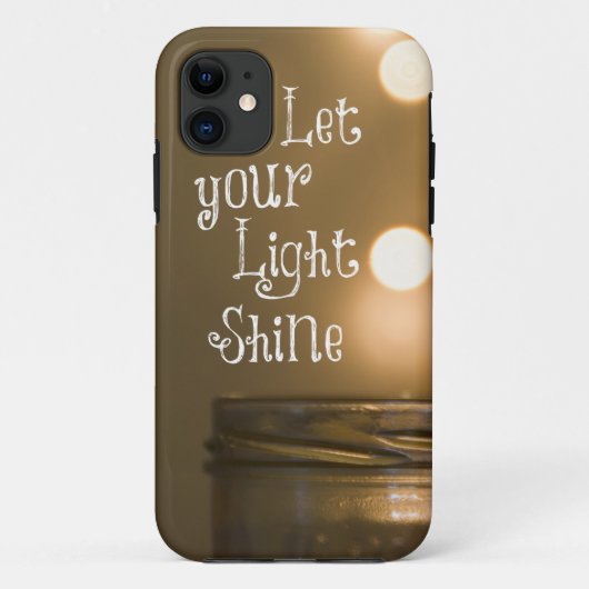 Inspirerend Bijbelversie Laat uw licht schijnen Case-Mate iPhone Case (Achterkant)