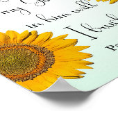 Inspirerend Bijbelversie, psalm 91:2 Poster (Hoek)