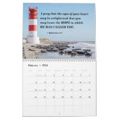 Inspirerend Bijbelverzen en Natuur foto's Kalender (Feb 2026)