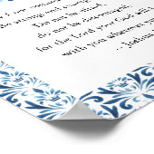 Inspirerend Bijbelverzen Poster (Hoek)