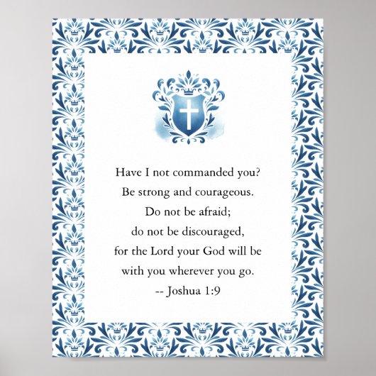 Inspirerend Bijbelverzen Poster (Voorkant)