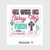 Inspirerend bijbelverzen Stickers (Vel)