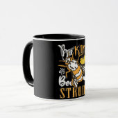 Inspirerend bijensoort mok (Voorkant links)