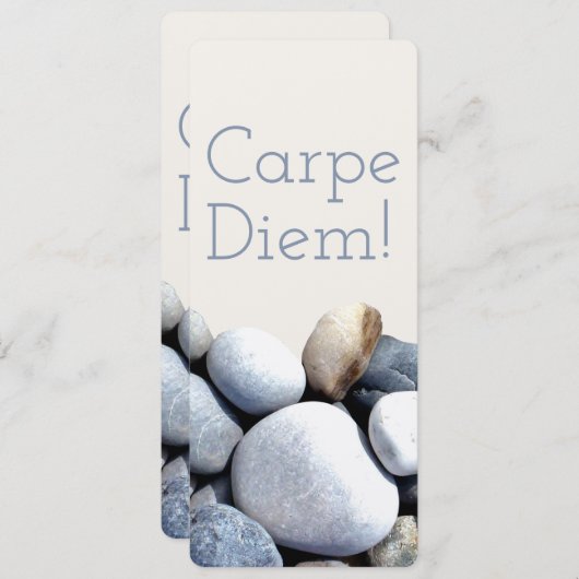 Inspirerend Bladwijzer van tapijtschelp (Voorkant / Achterkant)