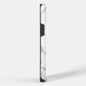 Inspirerend Blauwe Floral Waterverf iPhone Hoesje (Rechterkant)