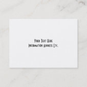 Inspirerend blijdschap bijbelvers visitekaartje (Achterkant)