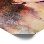 Inspirerend Bloemenkunst Poster (Hoek)