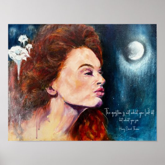 Inspirerend Bloemenkunst Poster (Voorkant)