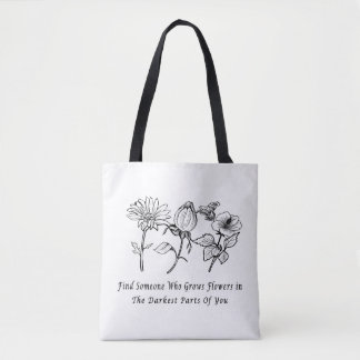 Inspirerend Bloemenkunst Tote Bag