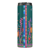 Inspirerend Bloemenlibel Bekijk de Goede Quote Thermosbeker (Achterkant)