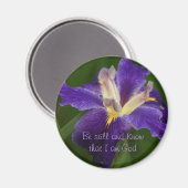 inspirerend bloemmagneet magneet (Voorkant / Achterkant)