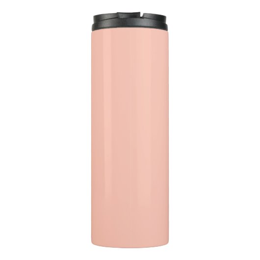 Inspirerend Blush roze, speciaal aangepast Thermosbeker (Achterkant)