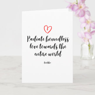 Inspirerend Boeddha-citaat Kaart