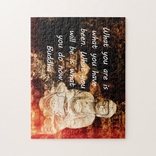 Inspirerend Boeddha-citaat Legpuzzel (Verticaal)