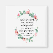 Inspirerend Boeddha citaat Magneet (Voorkant)