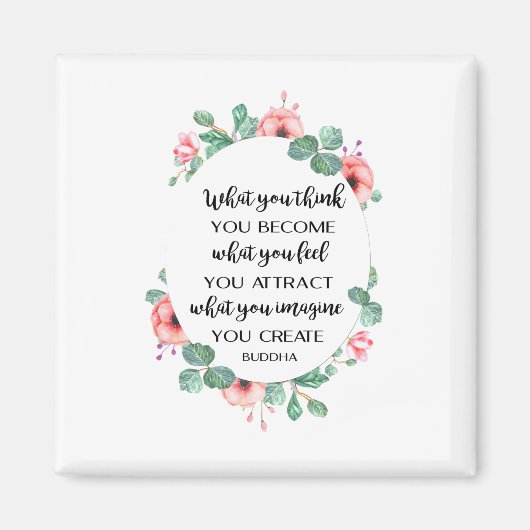 Inspirerend Boeddha citaat Magneet (Voorkant)