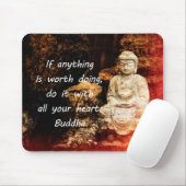 Inspirerend Boeddha-citaat Muismat (Met muis)