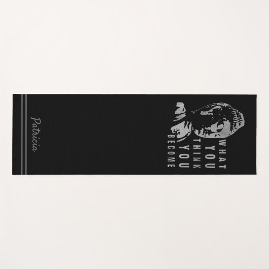 Inspirerend Boeddha-citaat Yogamat (Voorkant (horizontaal))