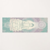 Inspirerend Boeddha yogamat voor rustige oefening (Voorkant (horizontaal))