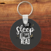 Inspirerend boekenplezier sleutelhanger (Voorkant)