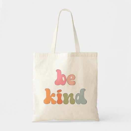 Inspirerend Boho kleurrijke Waterverf Tote Bag (Voorkant)