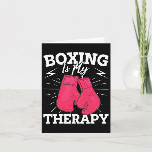 Inspirerend boksen grafisch voor Martial Arts fans Kaart