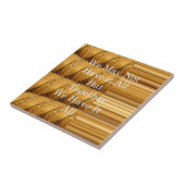 Inspirerend boodschap met African Wildlife Design Tegeltje (Zijkant)