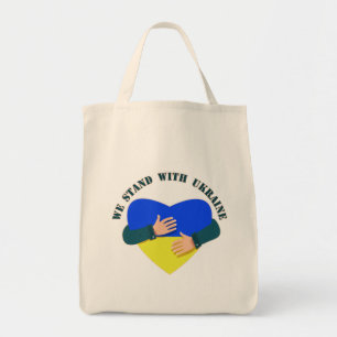 Inspirerend boodschap We staan voor Oekraïne Tote Bag