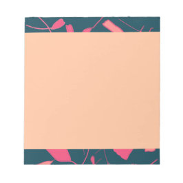 Inspirerend botanisch ontwerp Blocnote