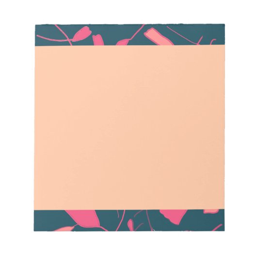 Inspirerend botanisch ontwerp Blocnote (Voorkant)