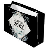 Inspirerend Botanische 2025 Afstuderen Groot Cadeauzakje (Voorkant Gekanteld)