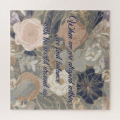 Inspirerend botanische puzzel (Horizontaal)