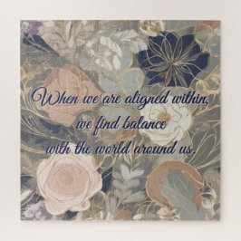 Inspirerend botanische puzzel