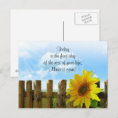 Inspirerend Briefkaart (Voorkant / Achterkant)