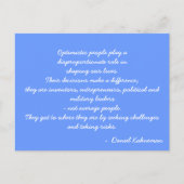 Inspirerend Briefkaart (Voorkant)