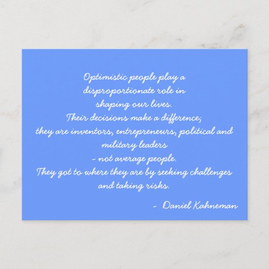 Inspirerend Briefkaart (Voorkant)